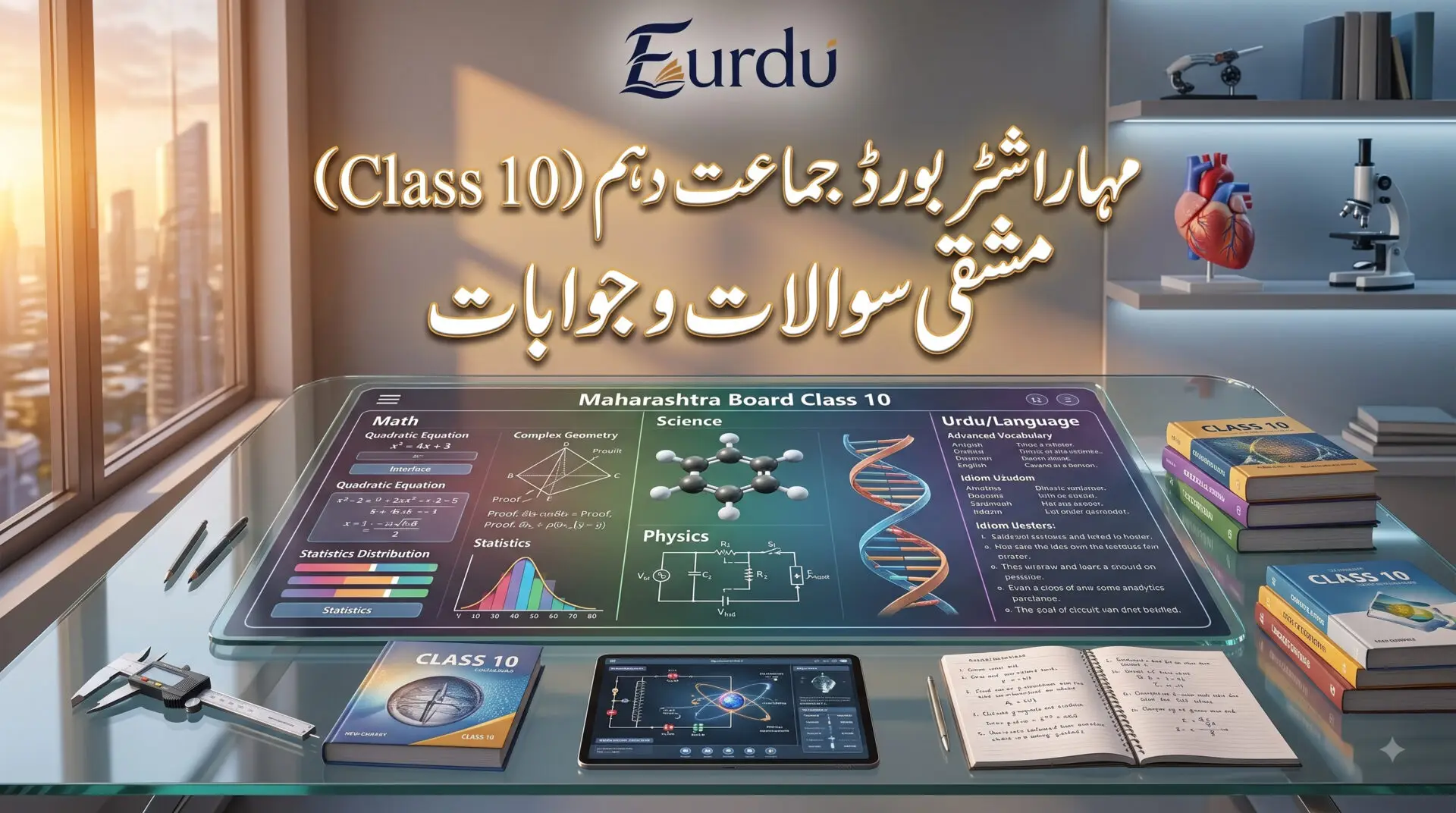 Maharashtra board class 10 urdu medium study material