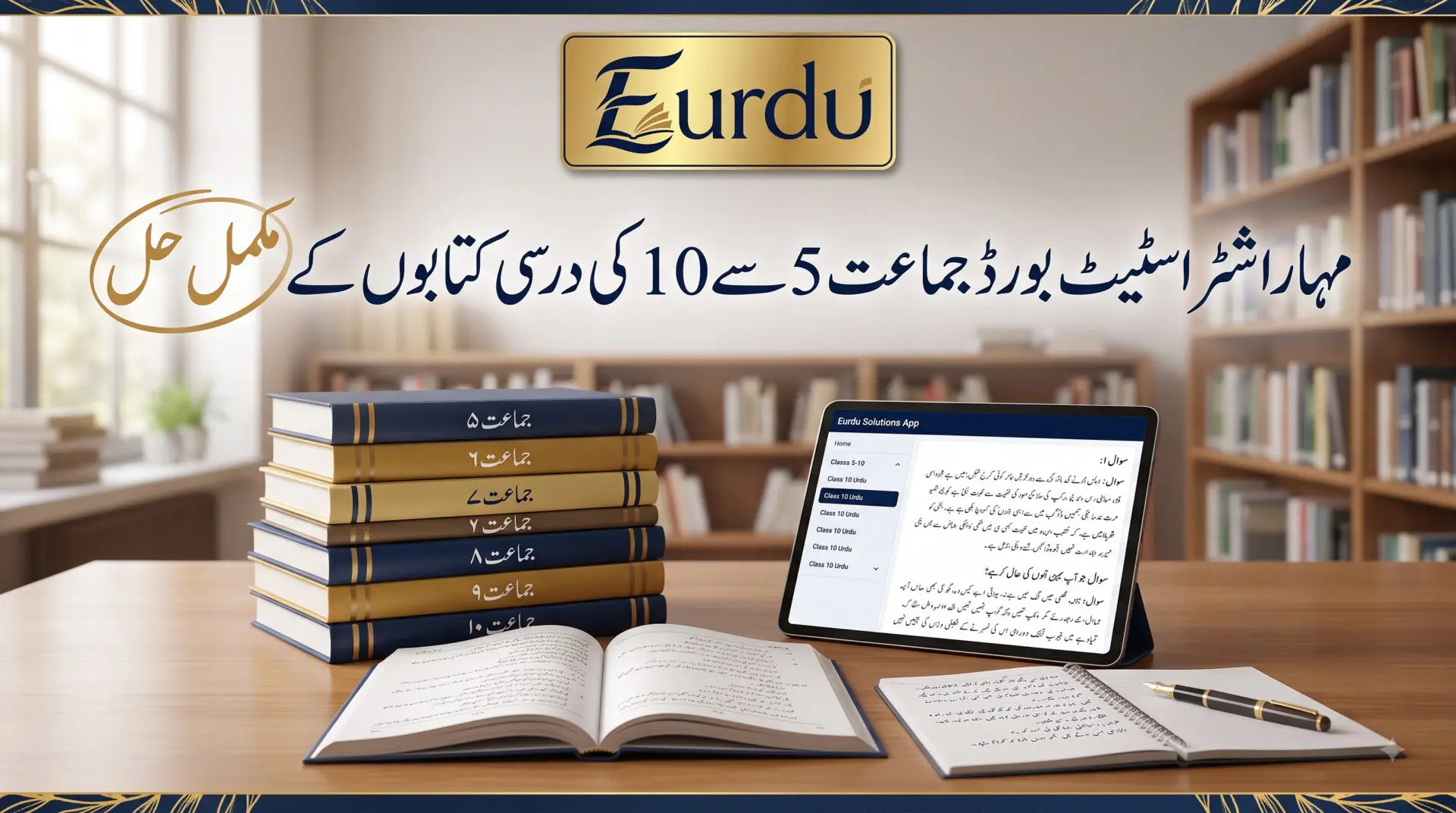 Maharashtra board urdu medium study material class 5 to 10