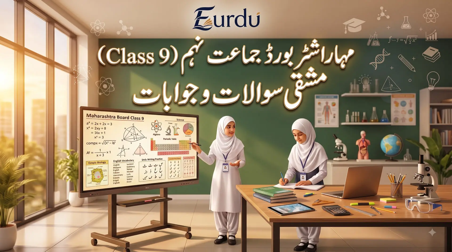 Maharashtra board class 9 urdu medium study material