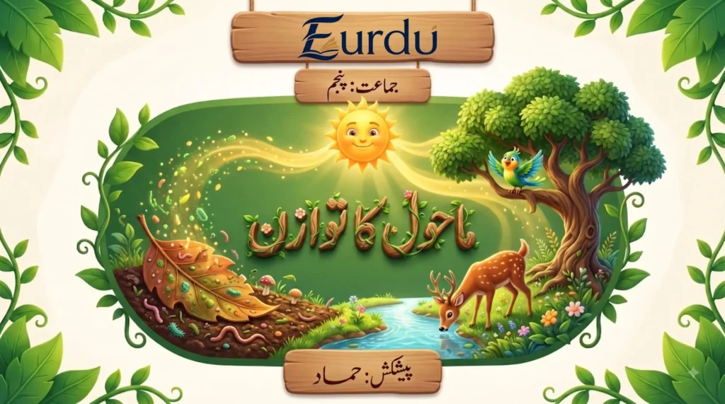 Maharashtra board urdu medium - class 5 science - mahol ka tawazun - questions and answers